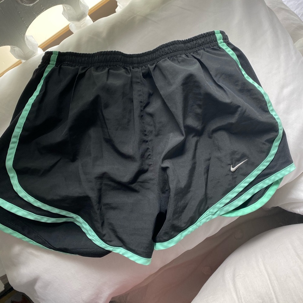 Black and mint Nike shorts!